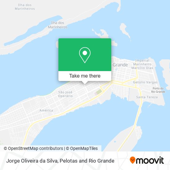 Jorge Oliveira da Silva map
