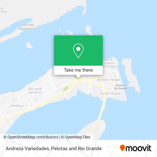 Andreza Variedades map