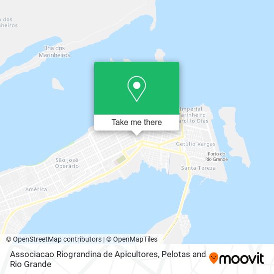 Associacao Riograndina de Apicultores map