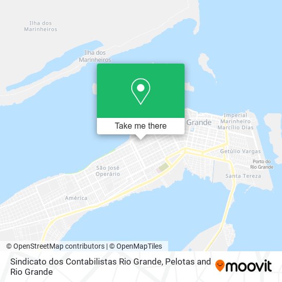 Sindicato dos Contabilistas Rio Grande map