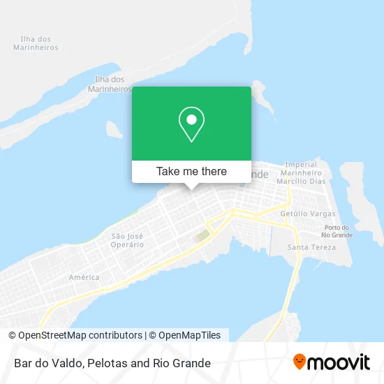 Bar do Valdo map
