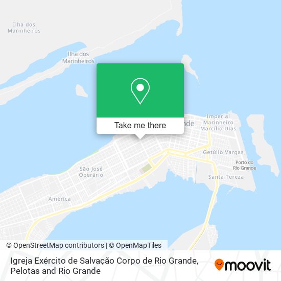 Igreja Exército de Salvação Corpo de Rio Grande map