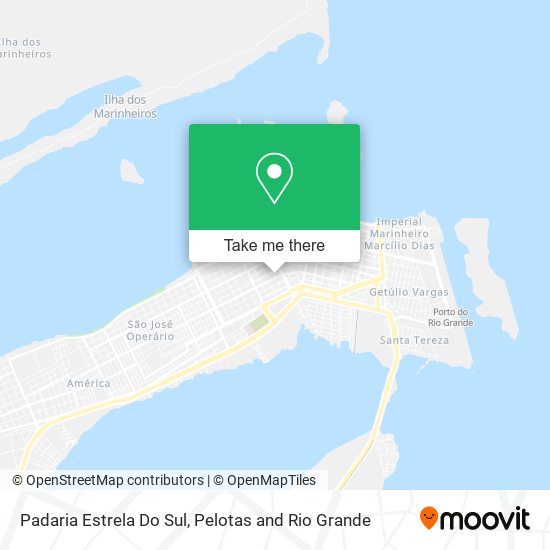 Padaria Estrela Do Sul map