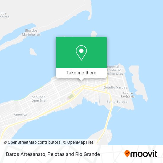 Baros Artesanato map