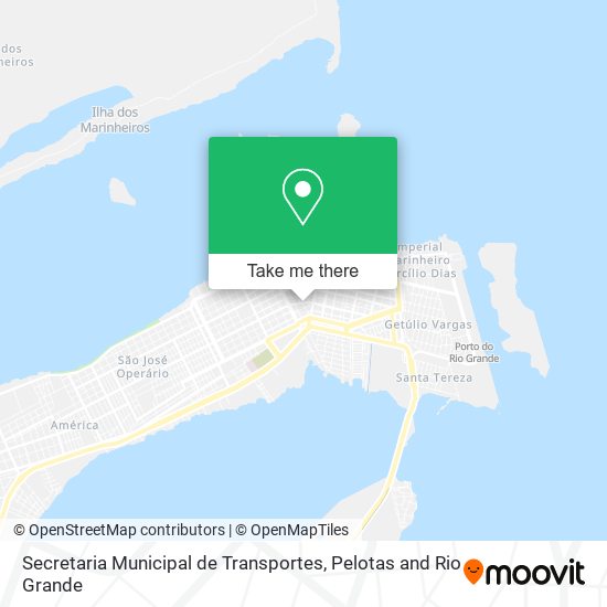 Secretaria Municipal de Transportes map