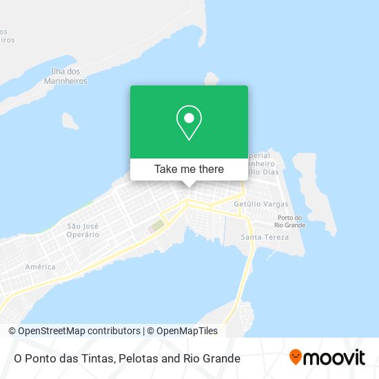 O Ponto das Tintas map