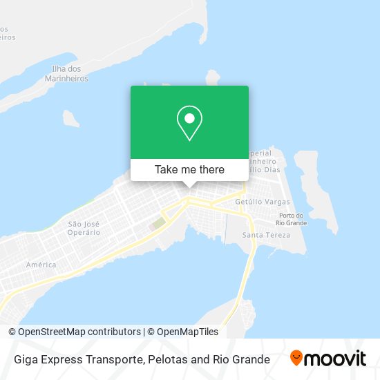 Mapa Giga Express Transporte