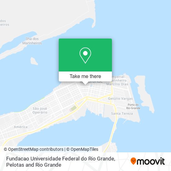 Fundacao Universidade Federal do Rio Grande map