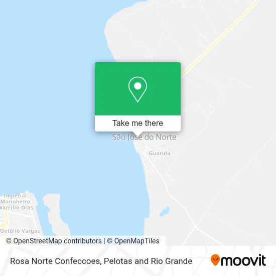 Rosa Norte Confeccoes map