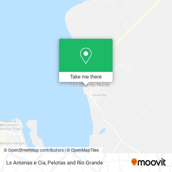 Ls Antenas e Cia map
