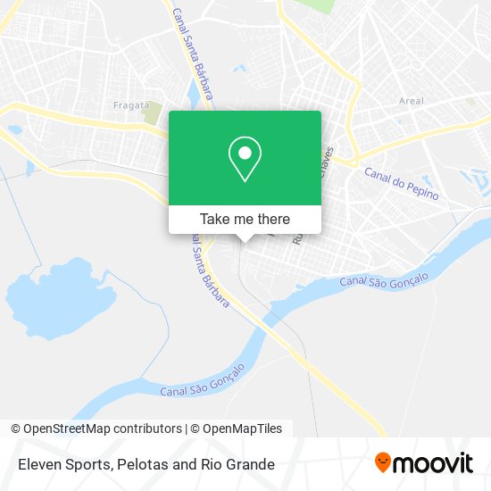 Eleven Sports map