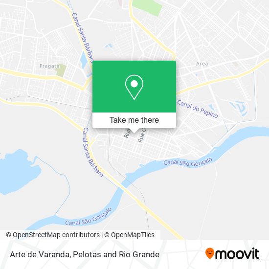 Arte de Varanda map