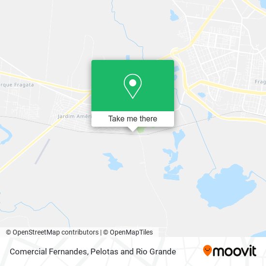 Comercial Fernandes map