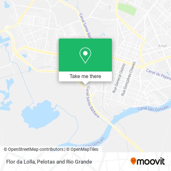 Flor da Lolla map