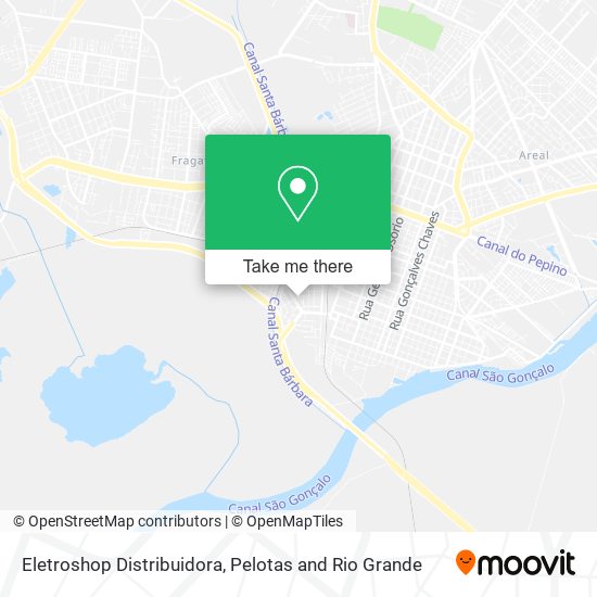 Eletroshop Distribuidora map