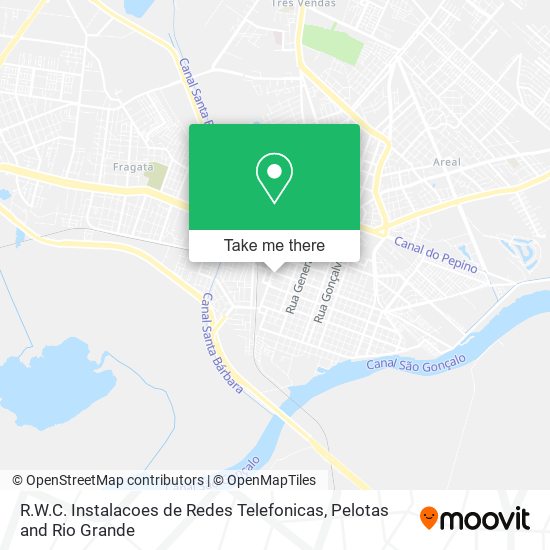 R.W.C. Instalacoes de Redes Telefonicas map