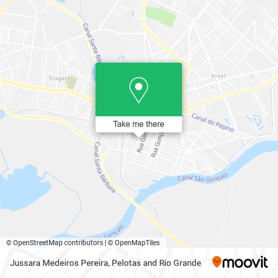 Jussara Medeiros Pereira map
