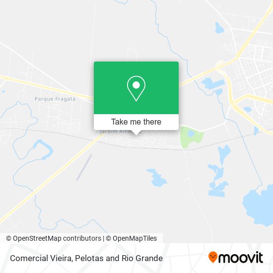 Comercial Vieira map