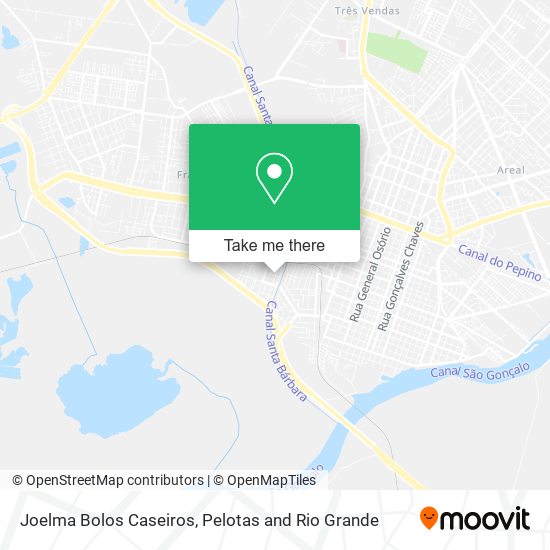 Joelma Bolos Caseiros map