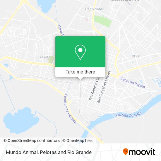 Mundo Animal map