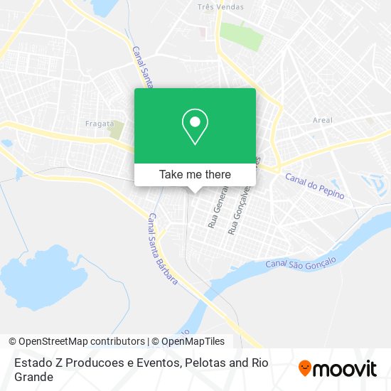 Estado Z Producoes e Eventos map