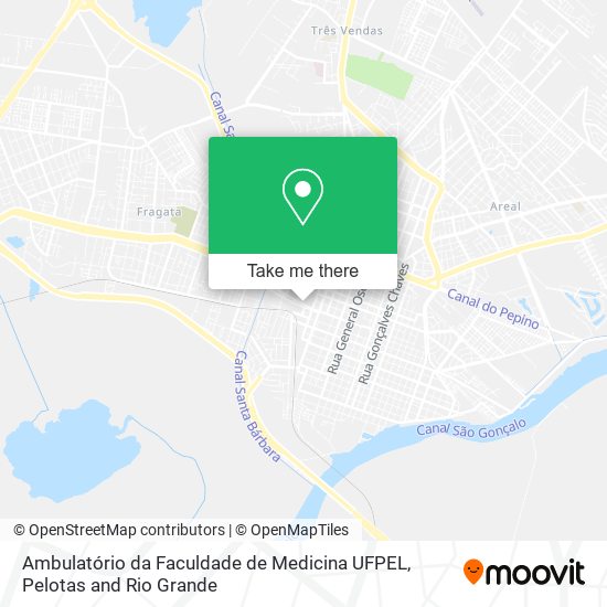 Mapa Ambulatório da Faculdade de Medicina UFPEL