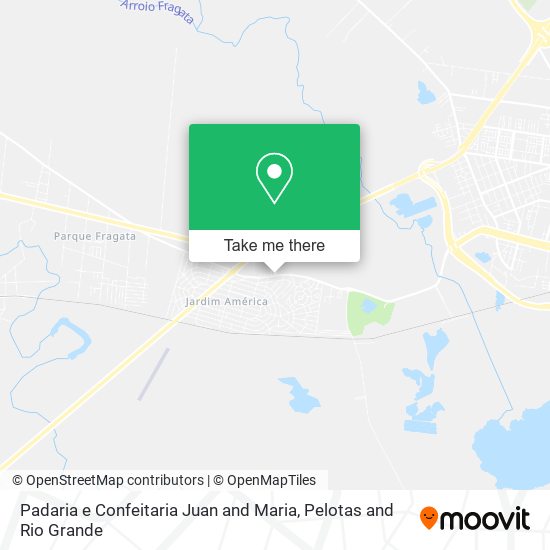 Padaria e Confeitaria Juan and Maria map