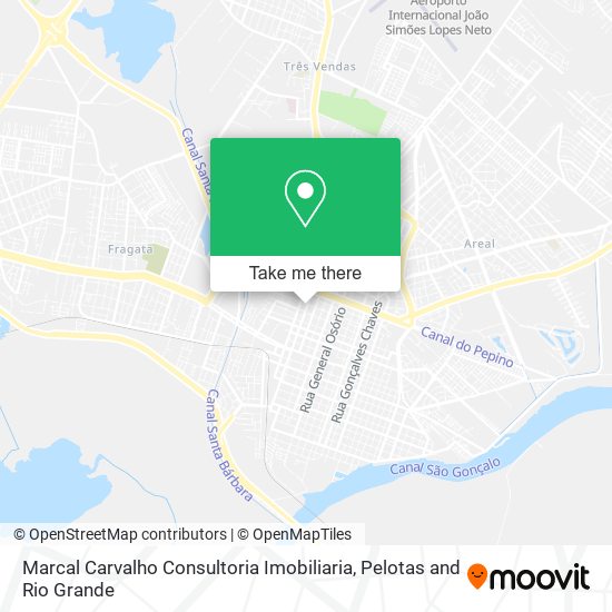 Mapa Marcal Carvalho Consultoria Imobiliaria