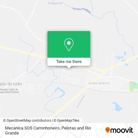 Mecanica SOS Caminhoneiro map