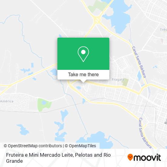 Mapa Fruteira e Mini Mercado Leite