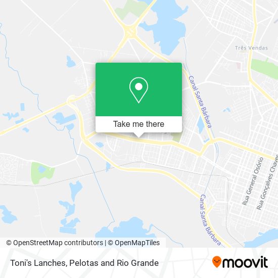 Toni's Lanches map