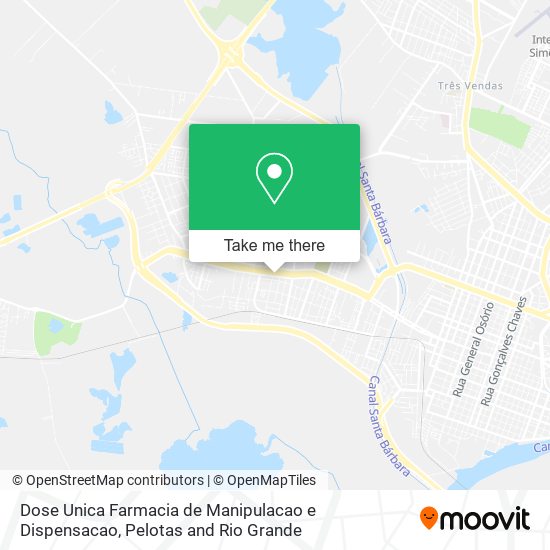 Dose Unica Farmacia de Manipulacao e Dispensacao map