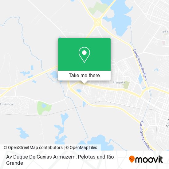 Av Duque De Caxias Armazem map