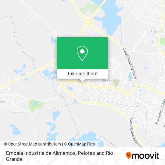 Embala Industria de Alimentos map