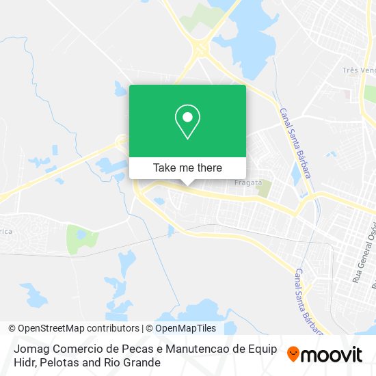 Jomag Comercio de Pecas e Manutencao de Equip Hidr map