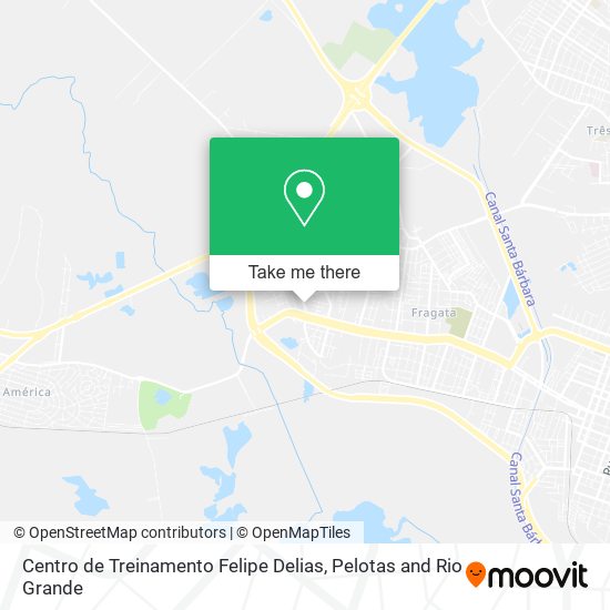 Centro de Treinamento Felipe Delias map