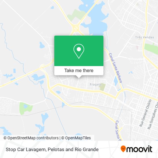 Stop Car Lavagem map