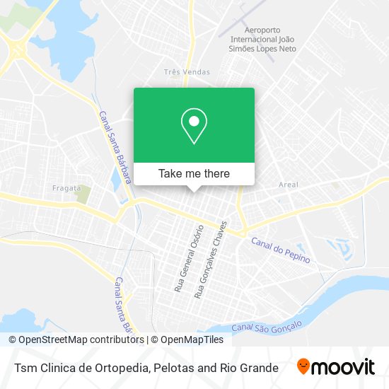 Tsm Clinica de Ortopedia map