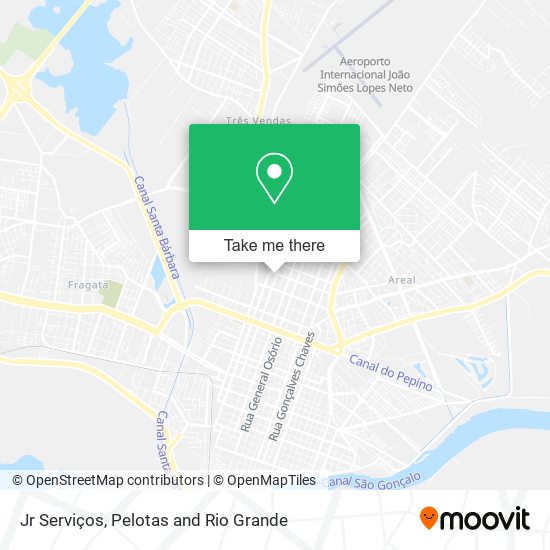 Jr Serviços map