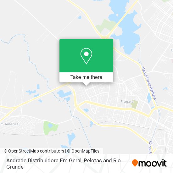 Andrade Distribuidora Em Geral map