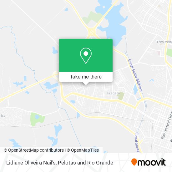 Lidiane Oliveira Nail's map