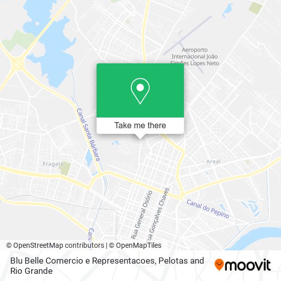 Blu Belle Comercio e Representacoes map