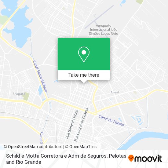 Mapa Schild e Motta Corretora e Adm de Seguros