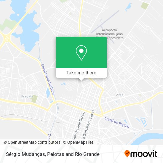 Sérgio Mudanças map