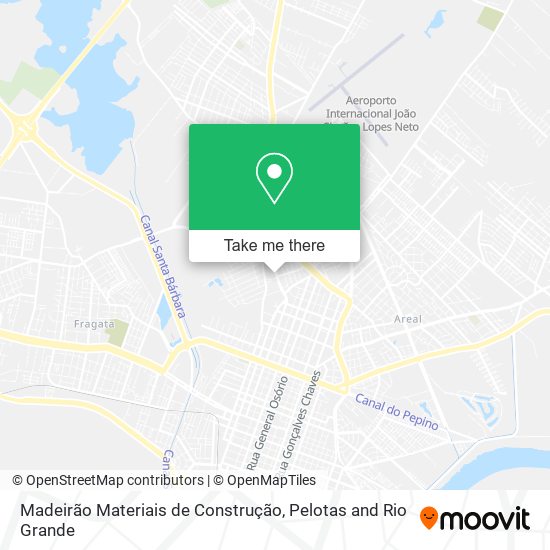 Madeirão Materiais de Construção map