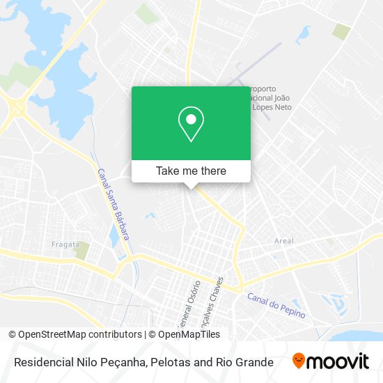 Residencial Nilo Peçanha map