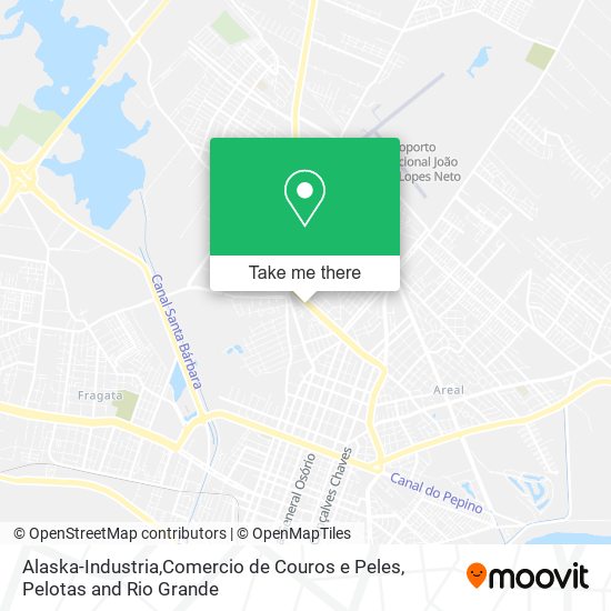 Alaska-Industria,Comercio de Couros e Peles map