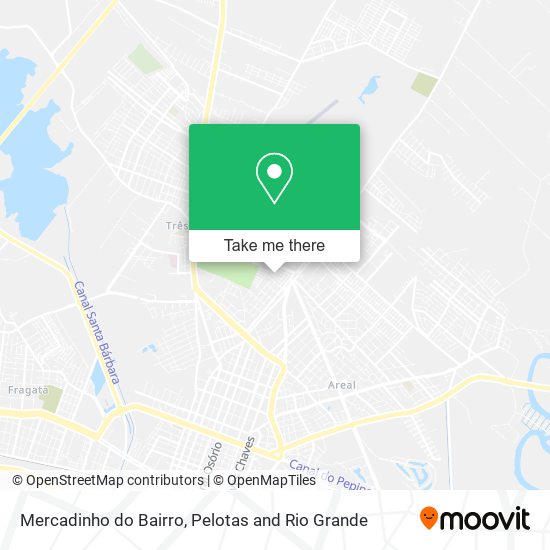 Mapa Mercadinho do Bairro