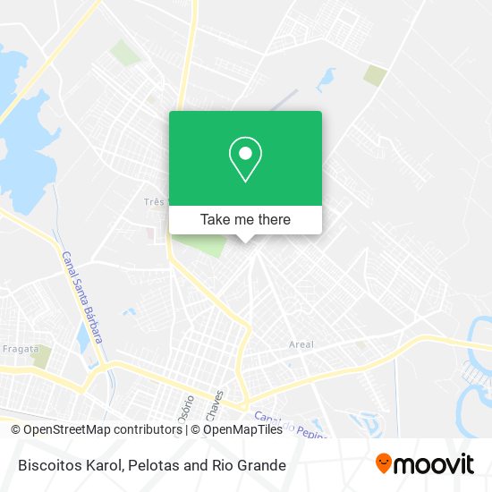 Mapa Biscoitos Karol