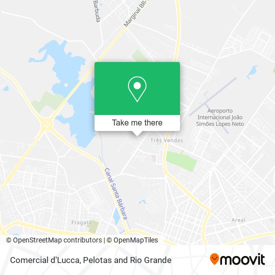Comercial d'Lucca map